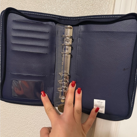 Winnie the Pooh Disney Blue mini binder - Picture 4 of 4